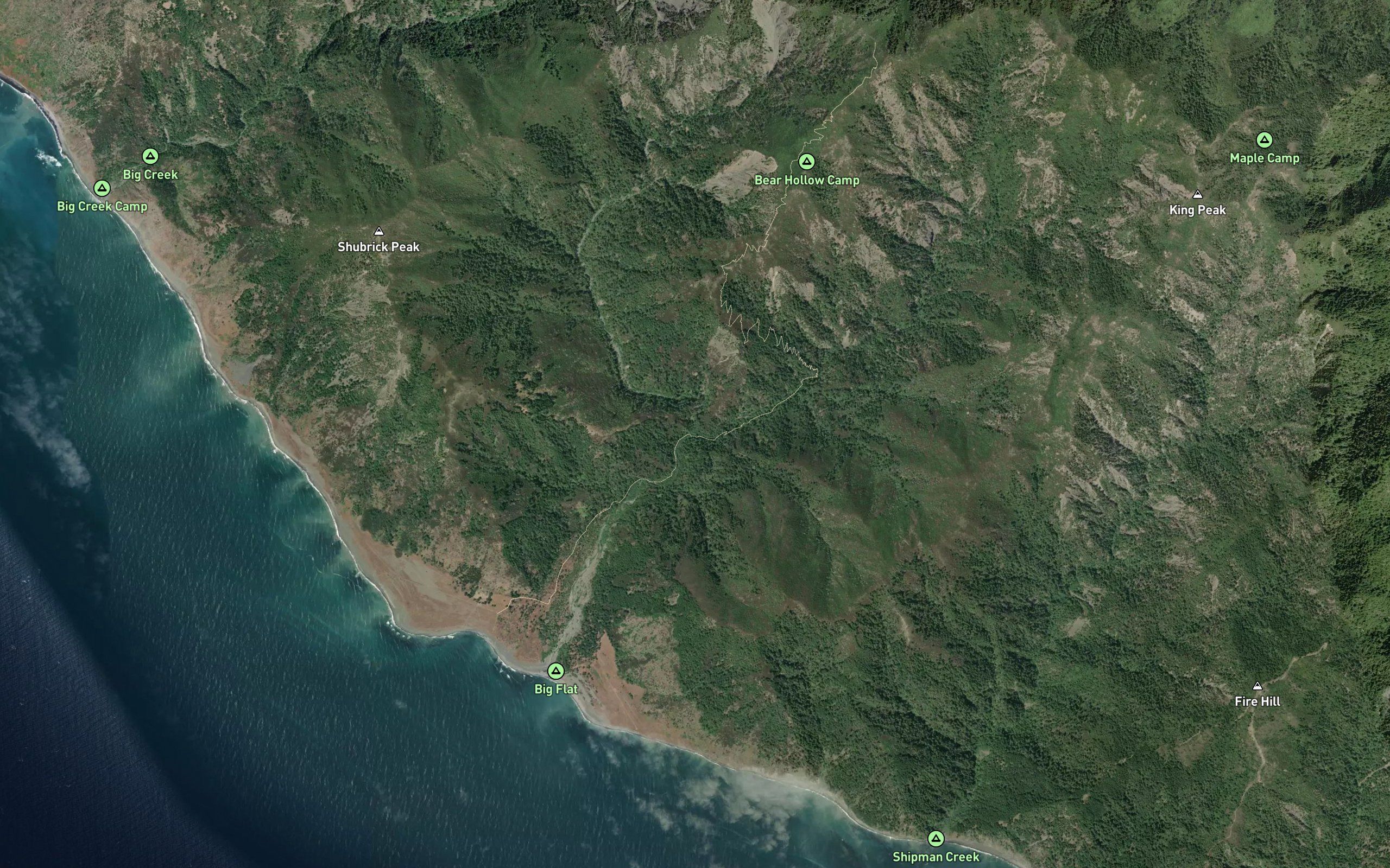 North Fork Big Flat Creek