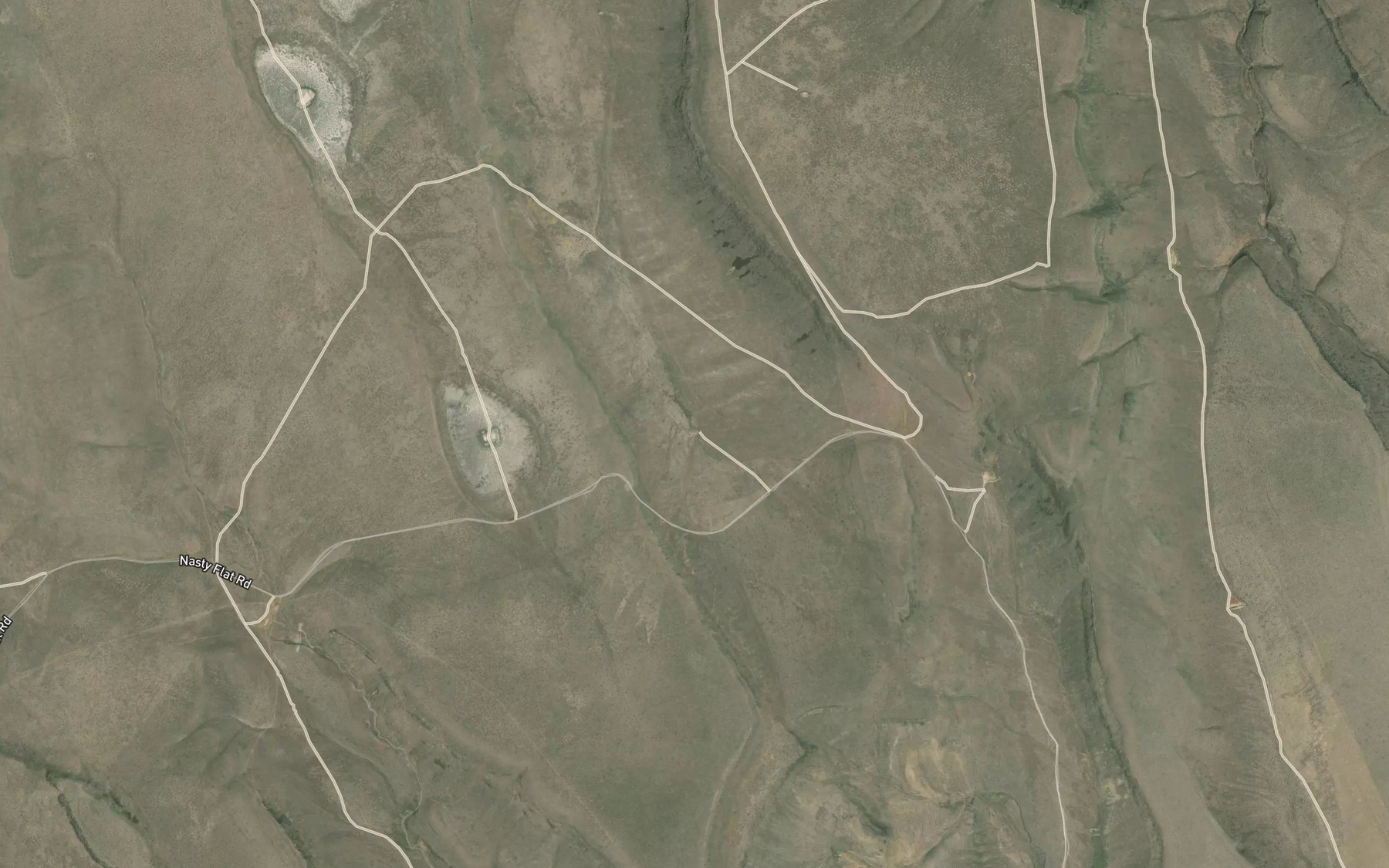 Satellite map of the Lynch Gulch Waterhole