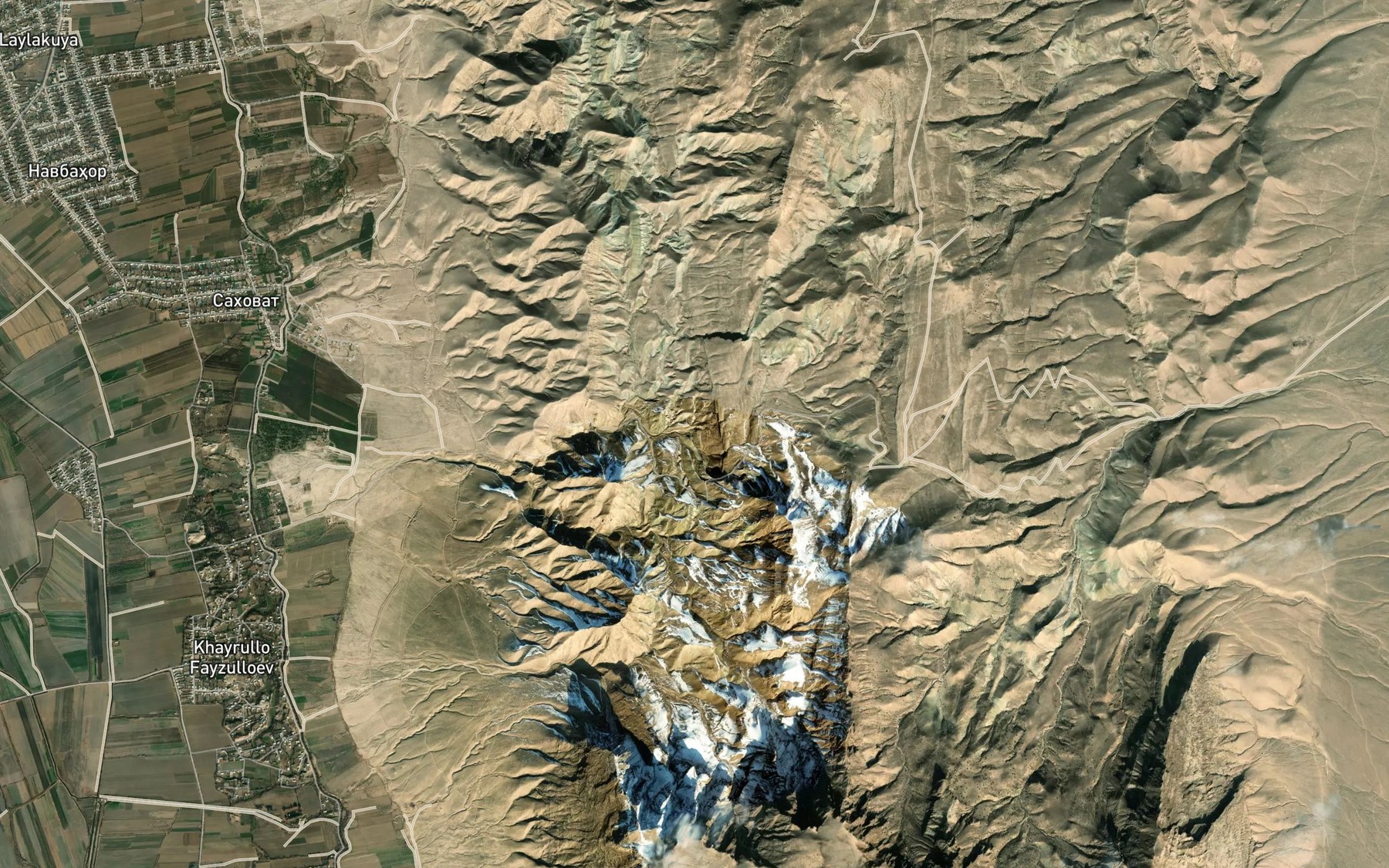 Satellite map of the Rodnik Konturbulok