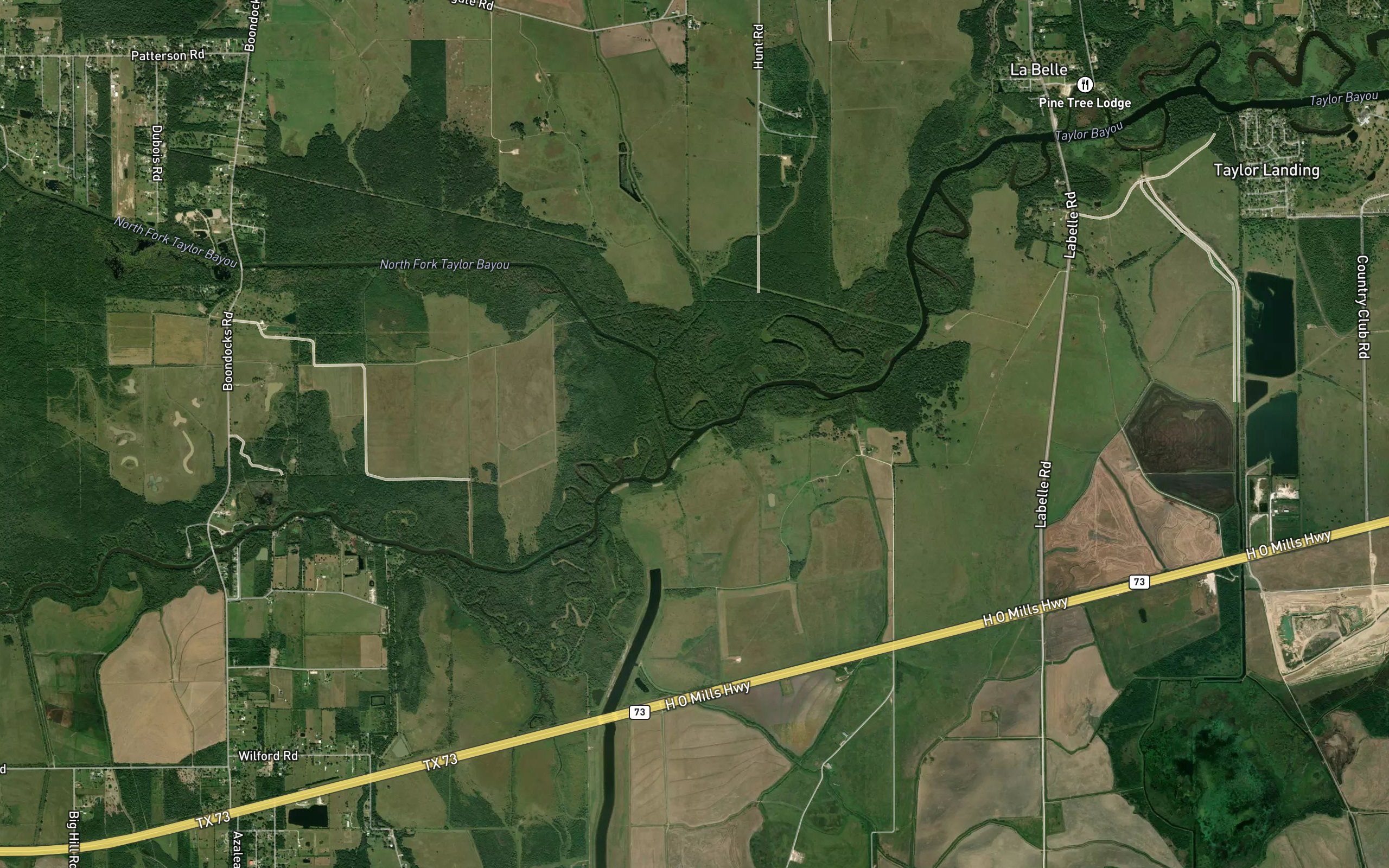 North Fork Taylor Bayou