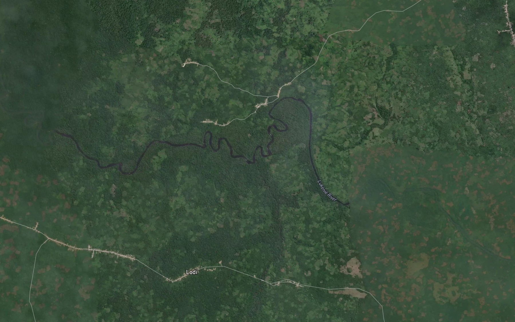 Satellite map of the Lunie