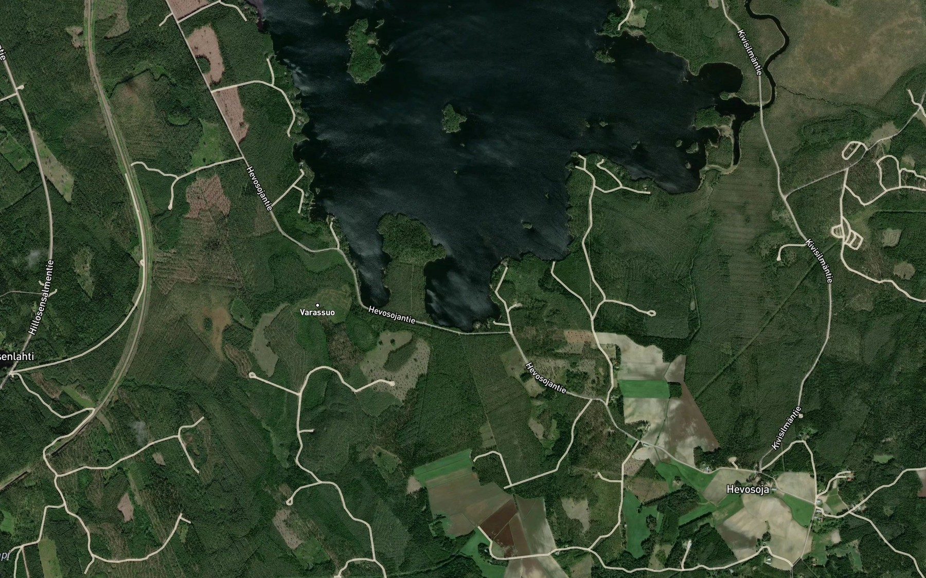 Satellite map of the Haapalahti