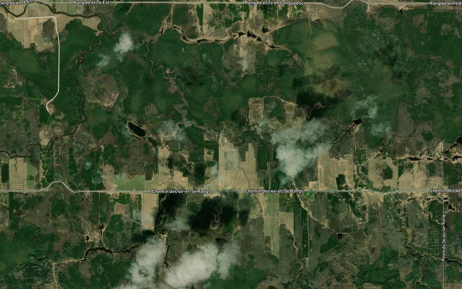 Satellite map of the Cours d'eau Bellerive