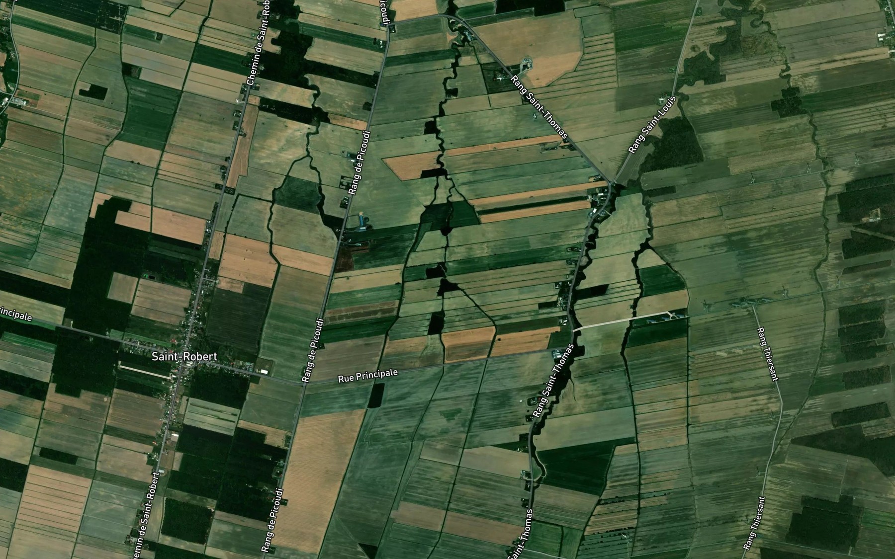 Satellite map of the Decharge du Cordon de Sainte-Sophie