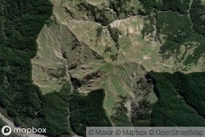 Satellite map of the Paoaruku Stream