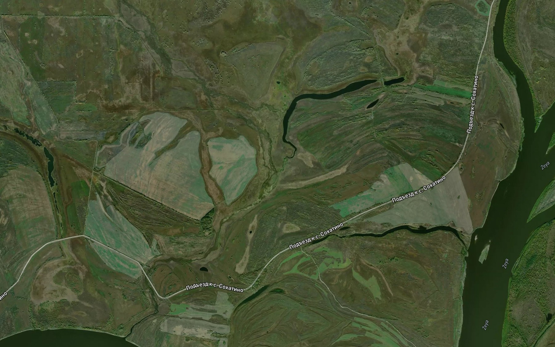 Satellite map of the Kaurovskiy