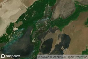 Satellite map of the Cano Bordereno