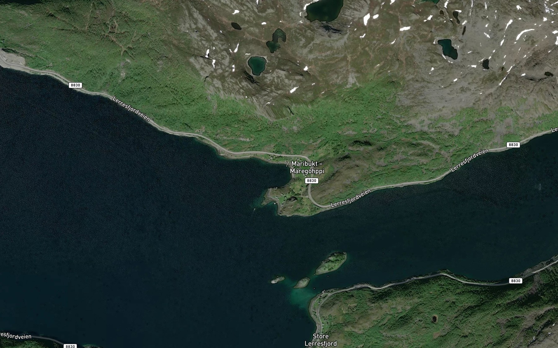 Satellite map of the Maregohppi