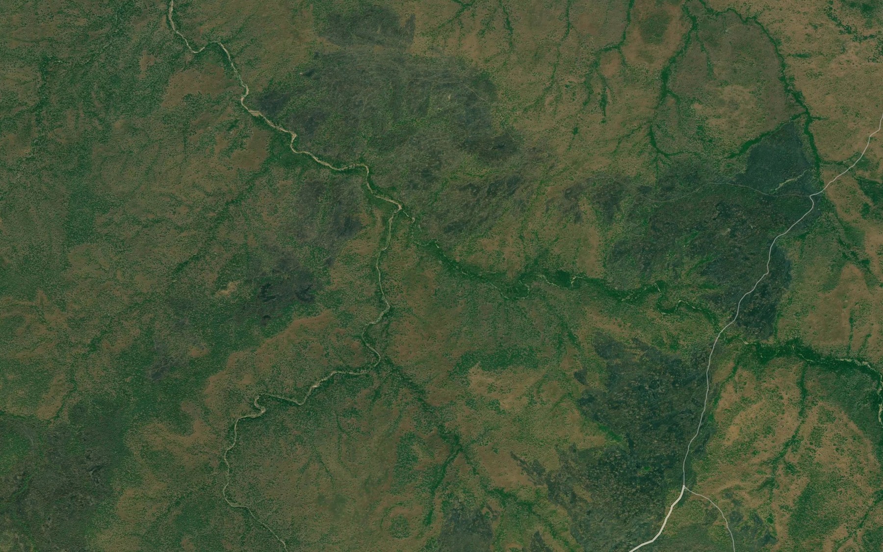 Satellite map of the Congola