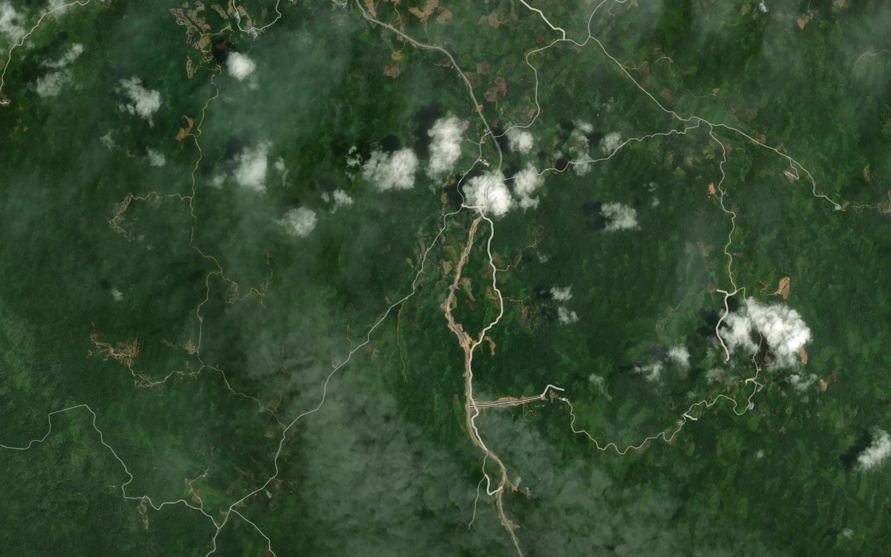 Satellite map of the Sungai Sireh