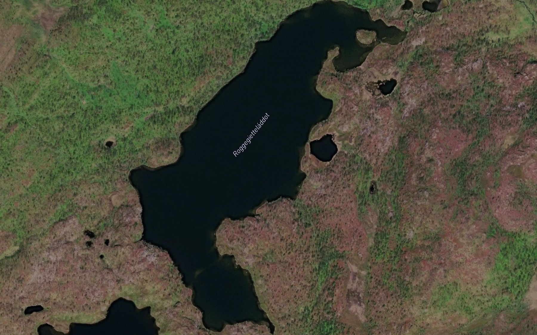 Satellite map of the Raggegieddeladdut