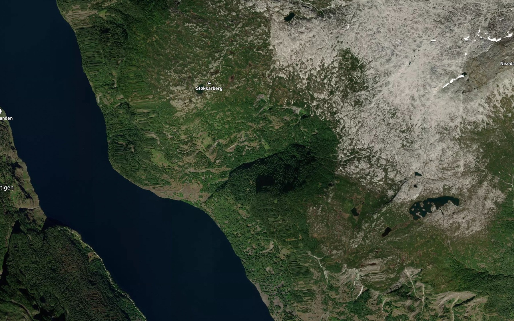 Satellite map of the Stoelvi