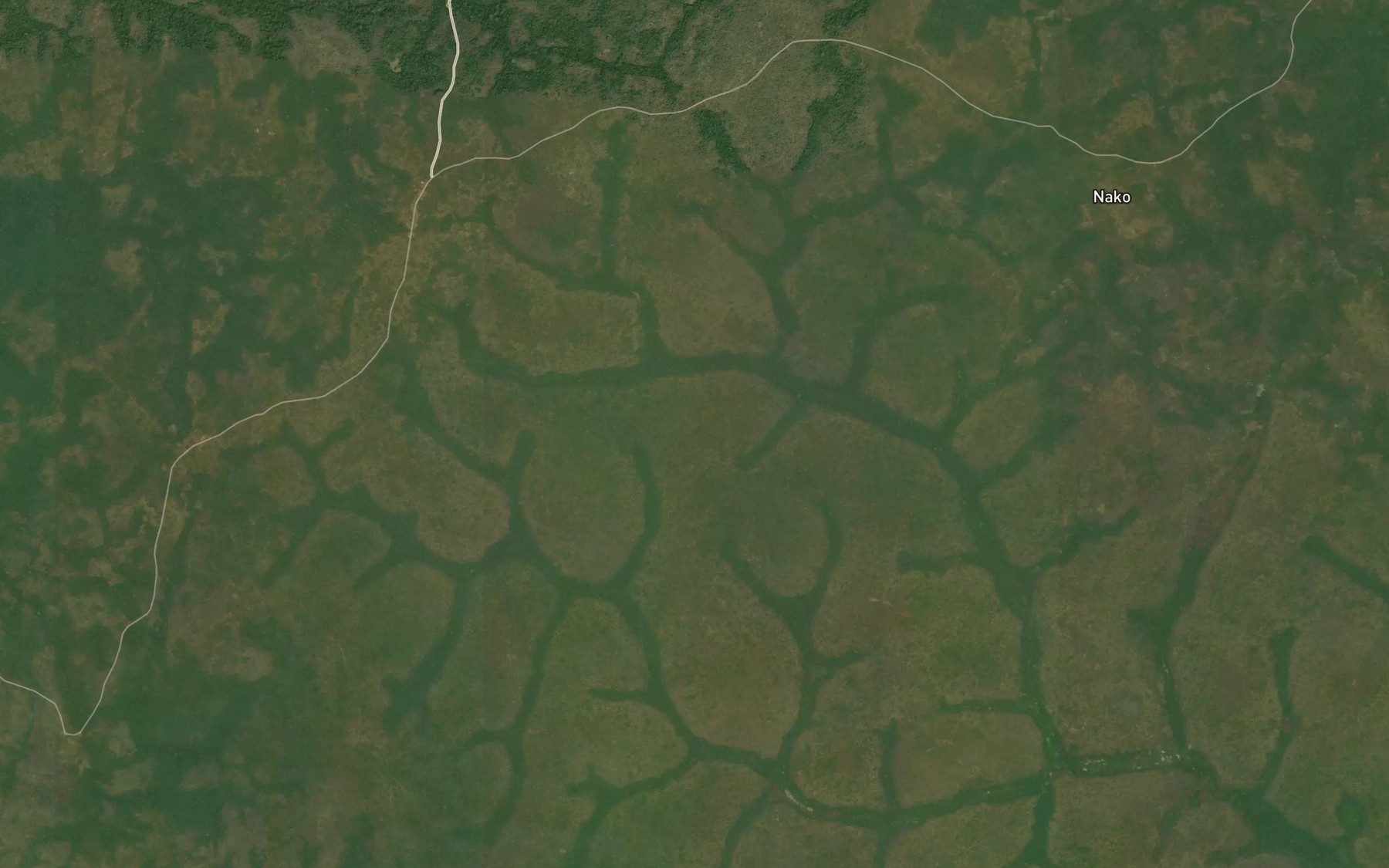 Satellite map of the Babele