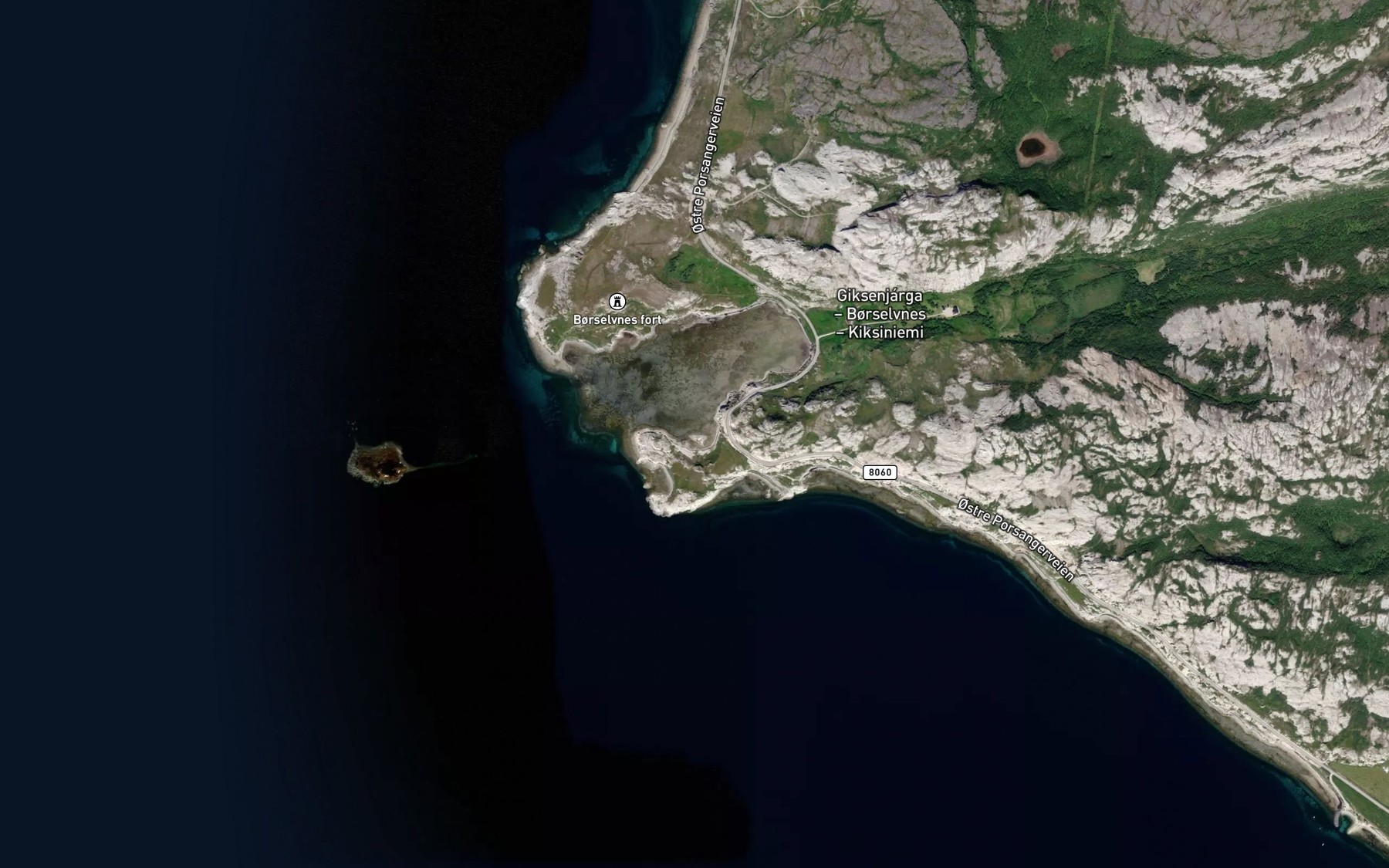 Satellite map of the Faempoeoerinkikoppa