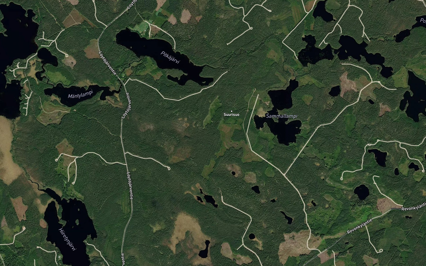 Satellite map of the Hetepuro