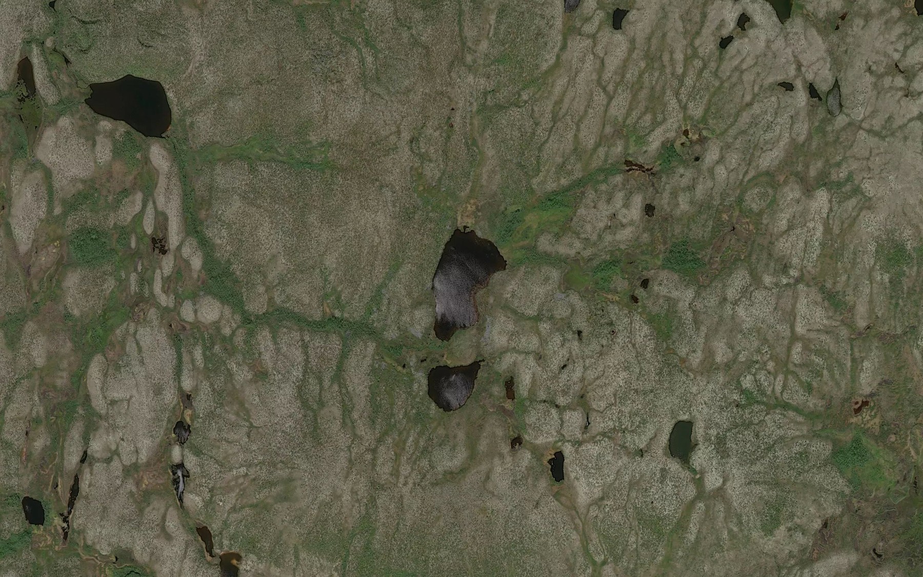 Satellite map of the Bajit Latnjajavri