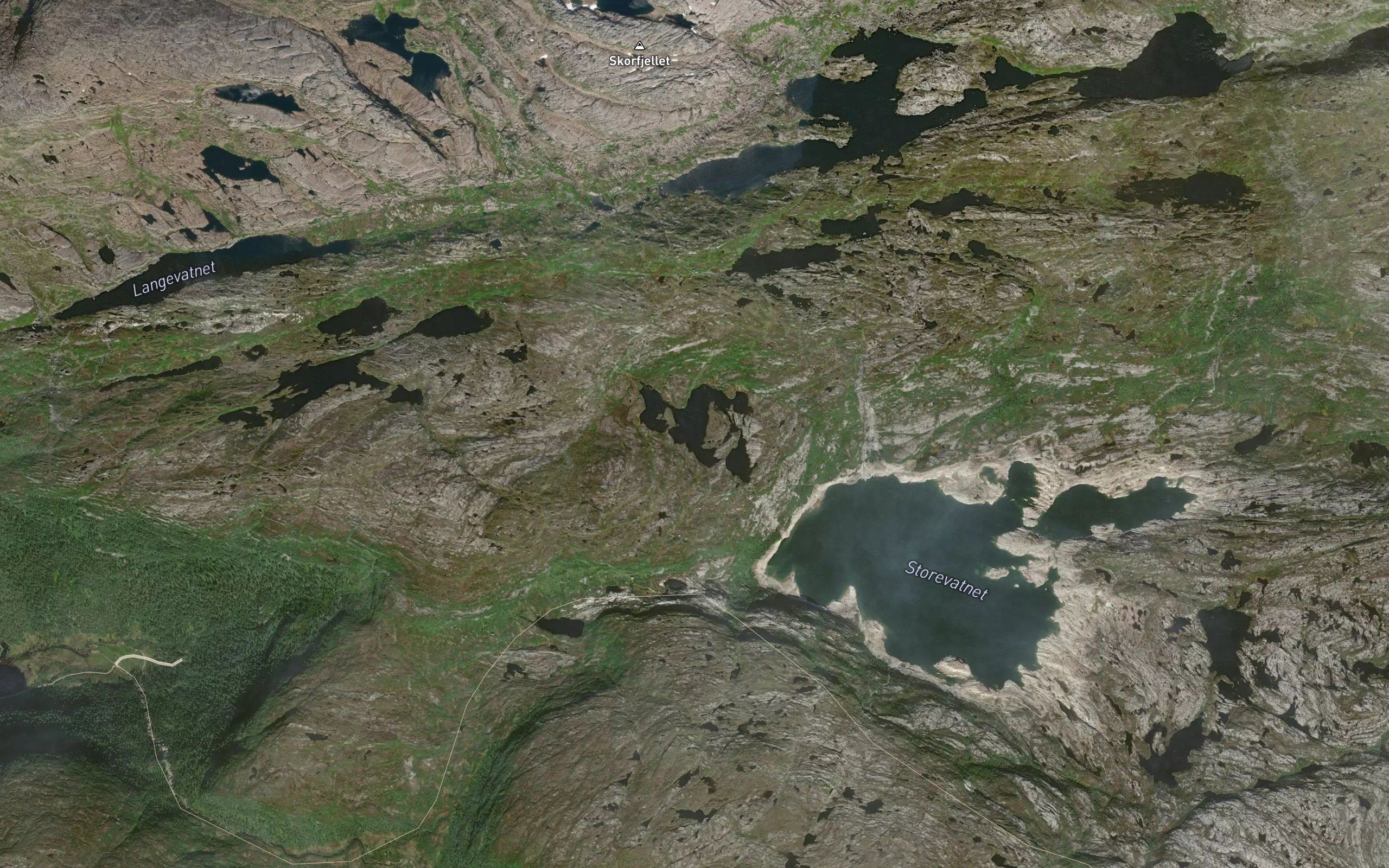 Hestefjellvatnet