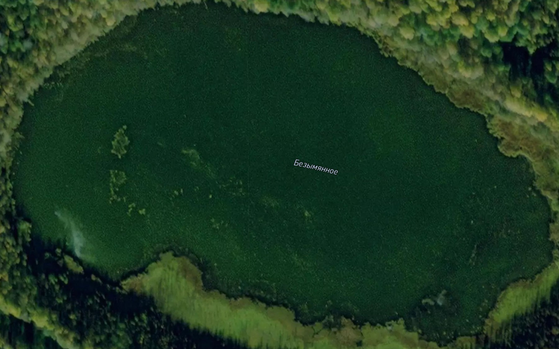 Satellite map of the Ozero Bezymyannoye