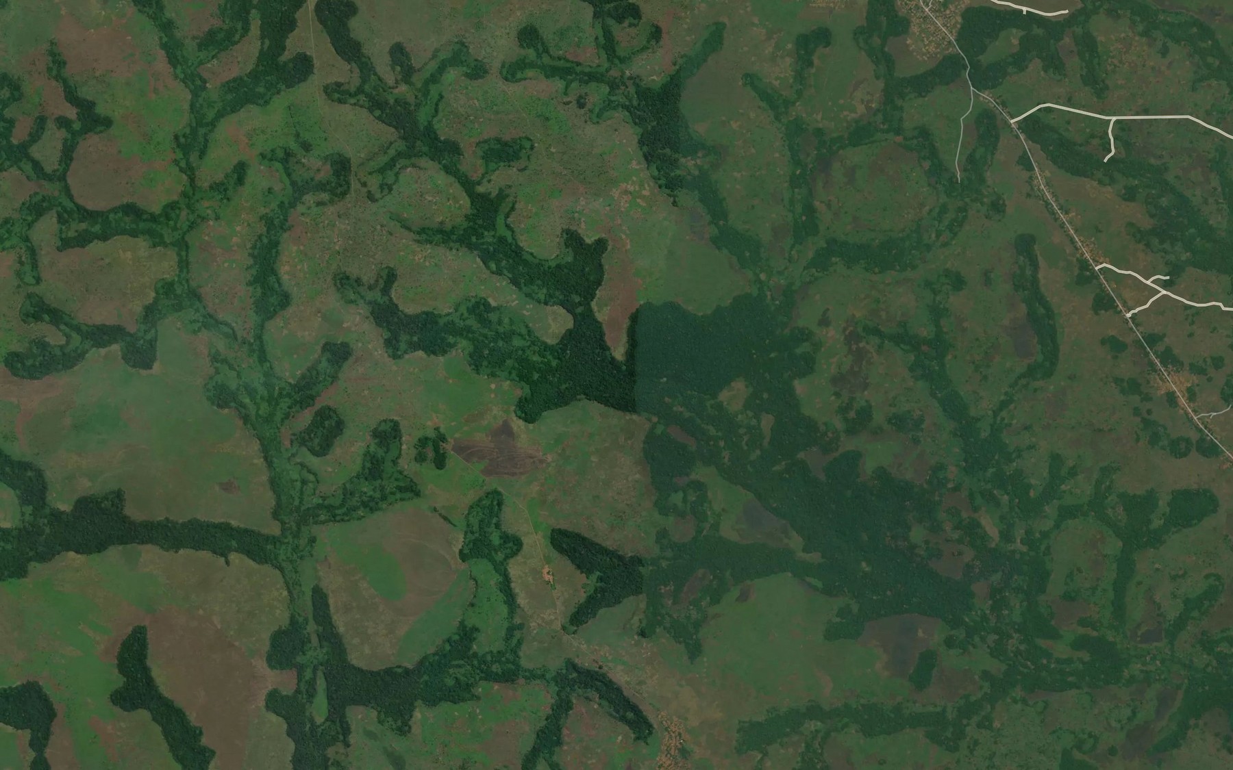 Satellite map of the Katele