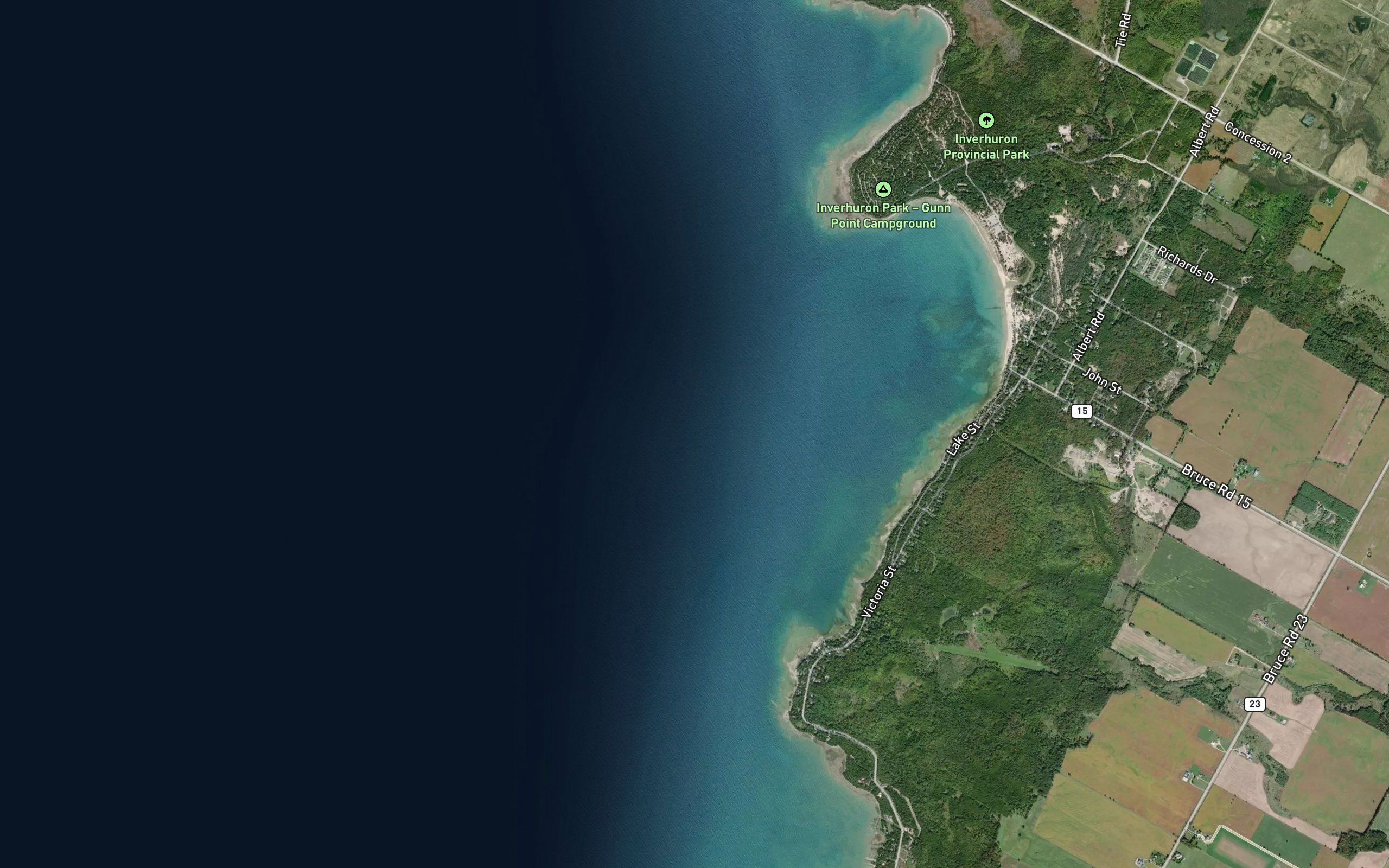 Inverhuron Bay