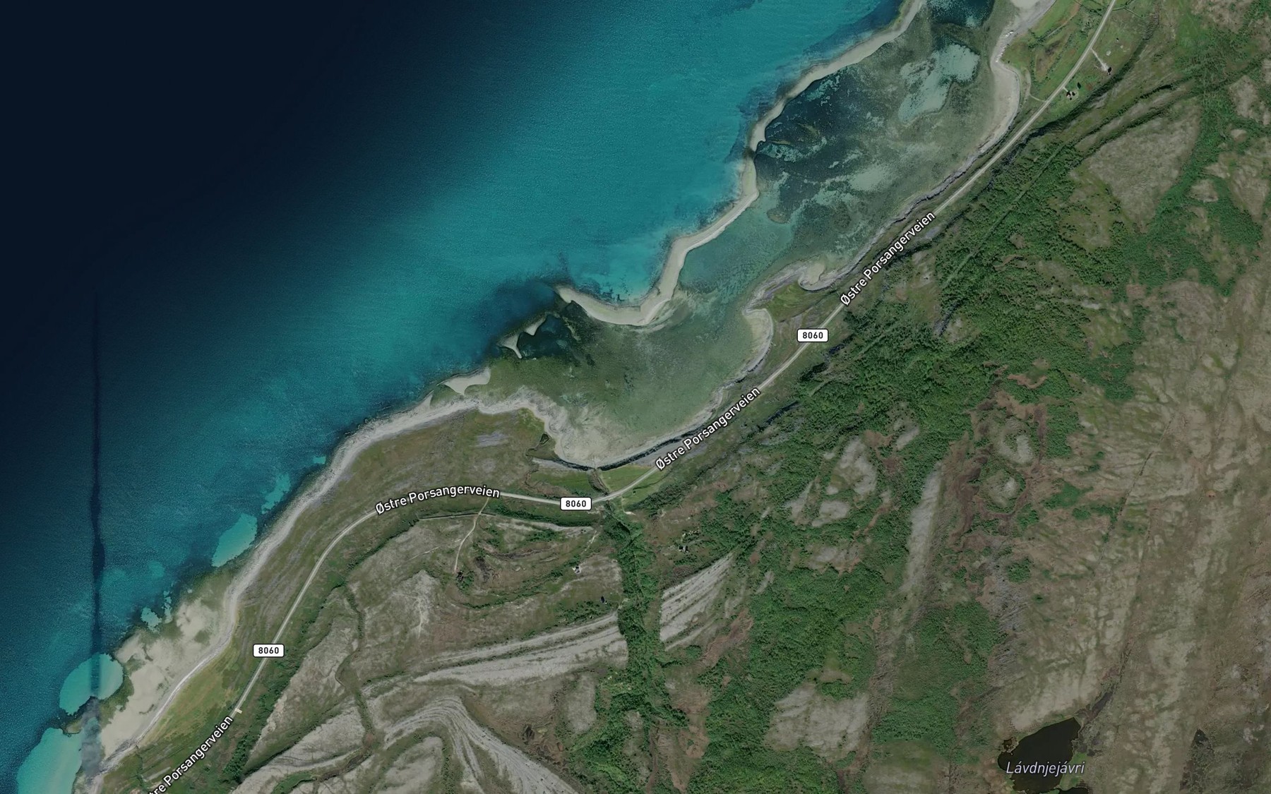 Satellite map of the Baskagappi