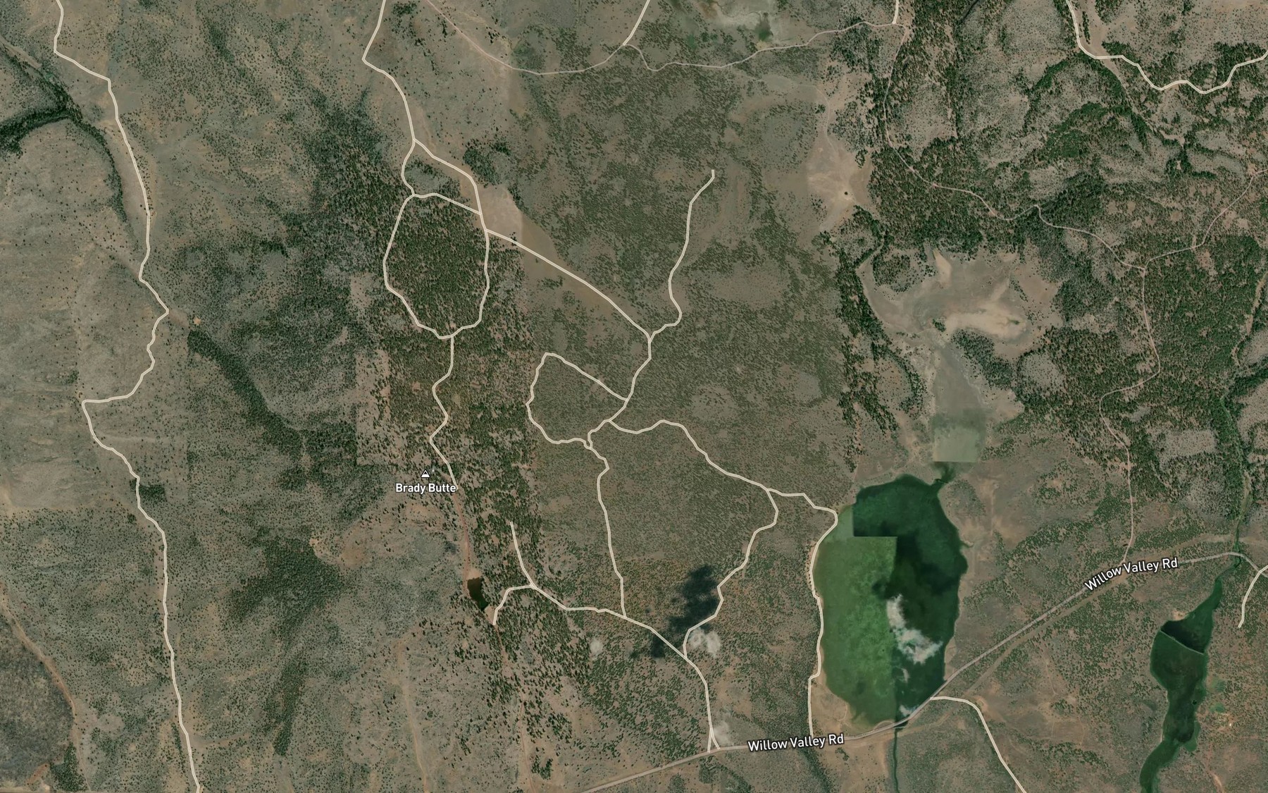 Satellite map of the Junction Waterhole