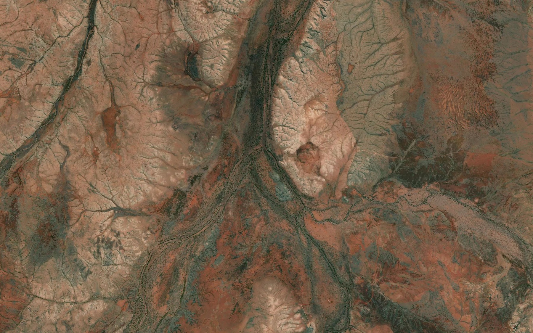 Satellite map of the Enacheddong Creek