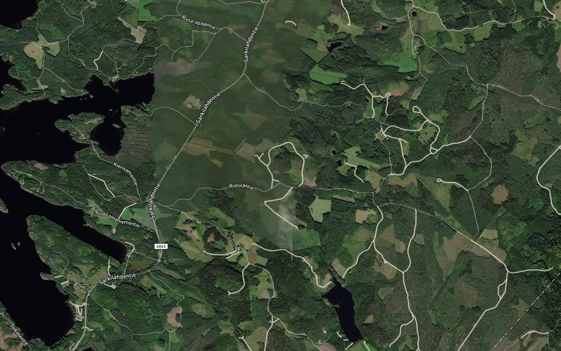 Satellite map of the Kuljunsuonoja