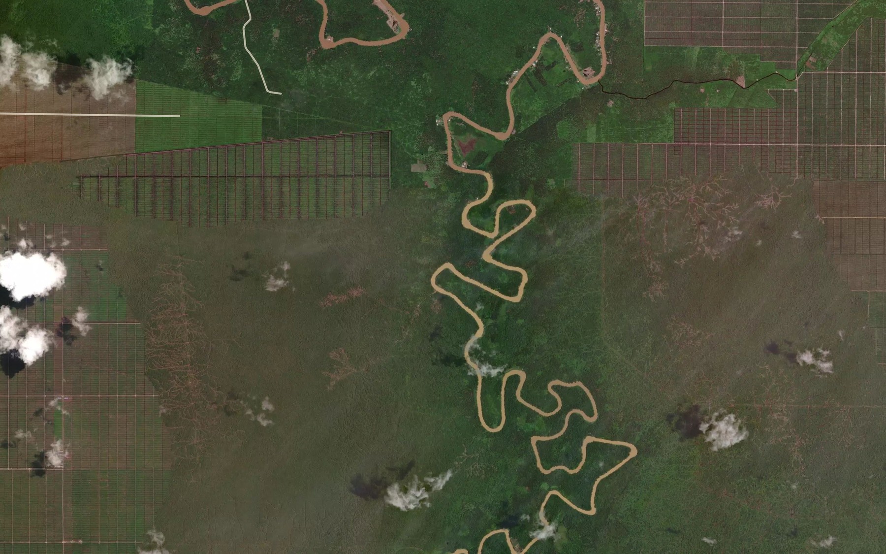 Satellite map of the Tanjong Tigah Besar