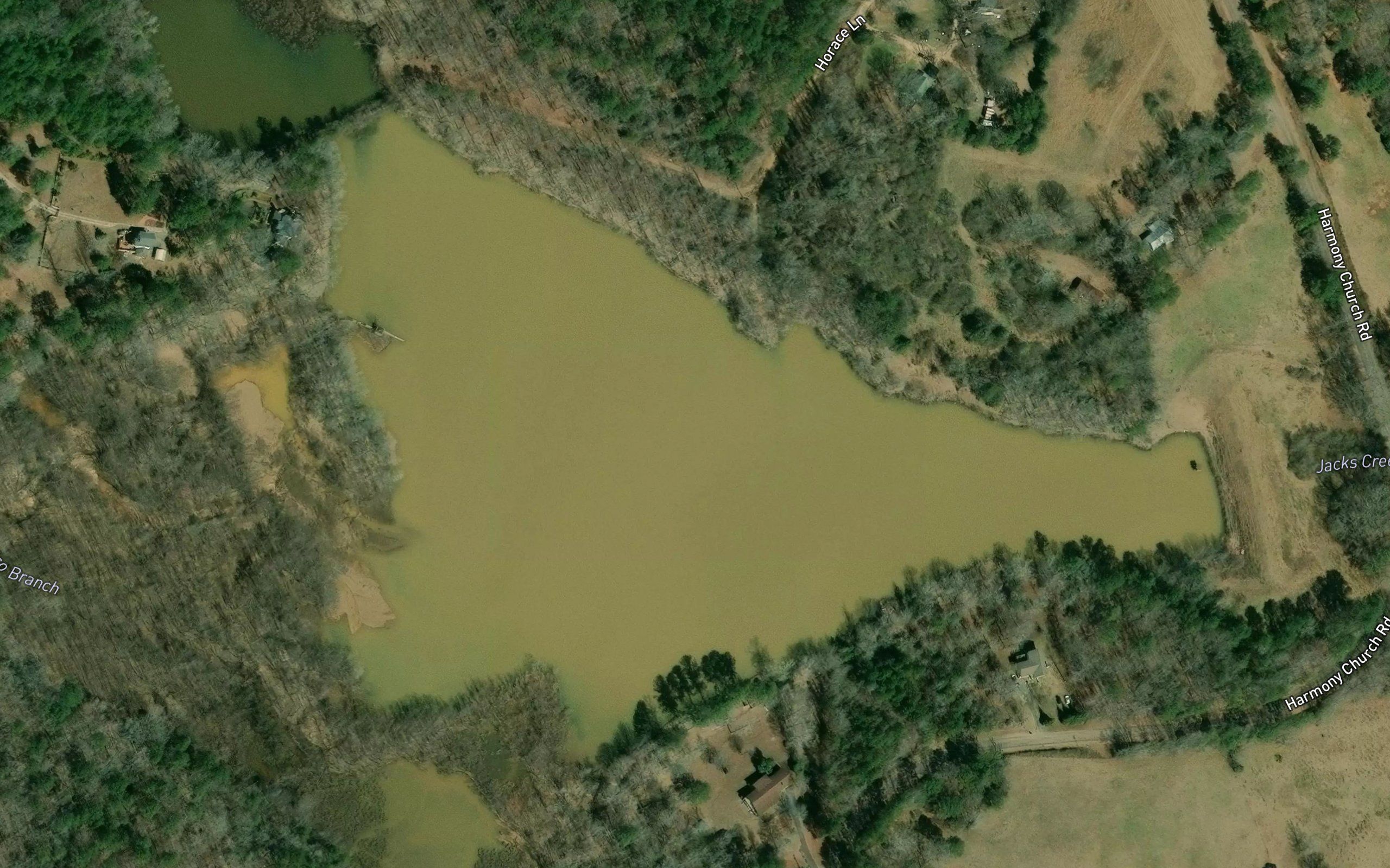 Cane Creek Structure Number Three Lake