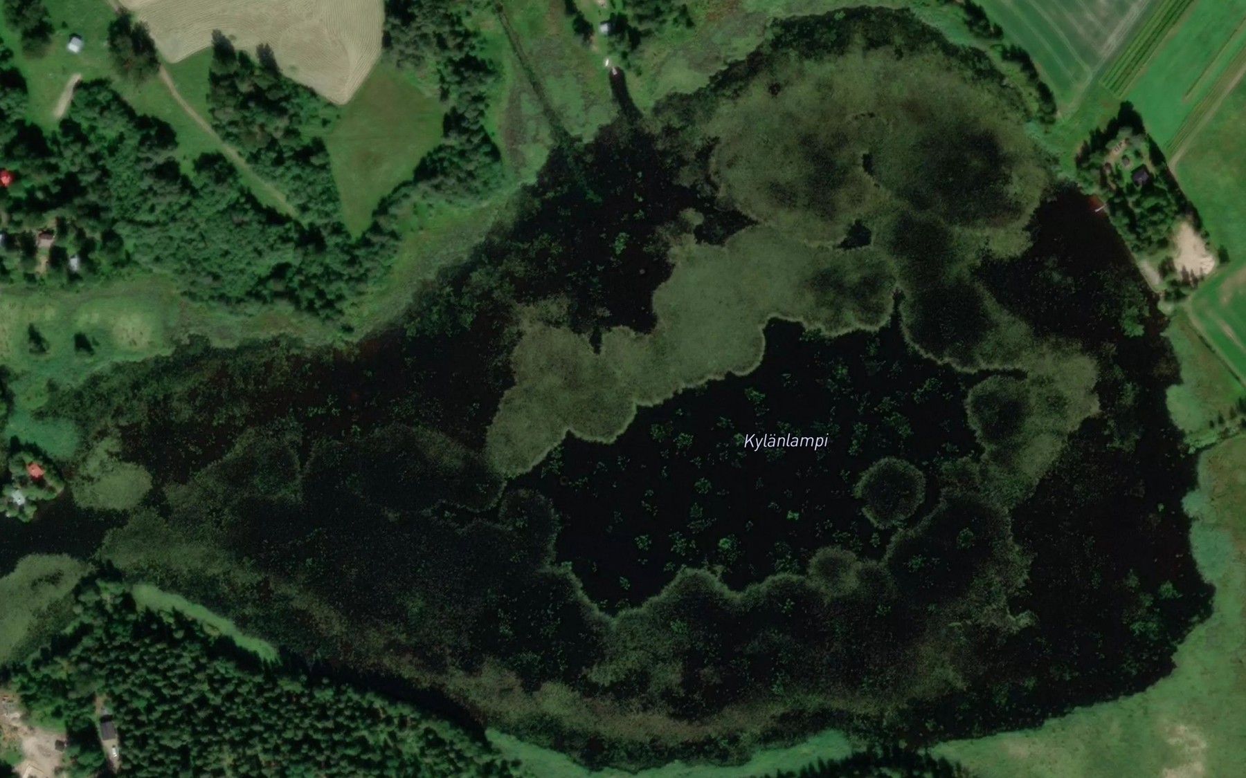Satellite map of the Kylanlampi