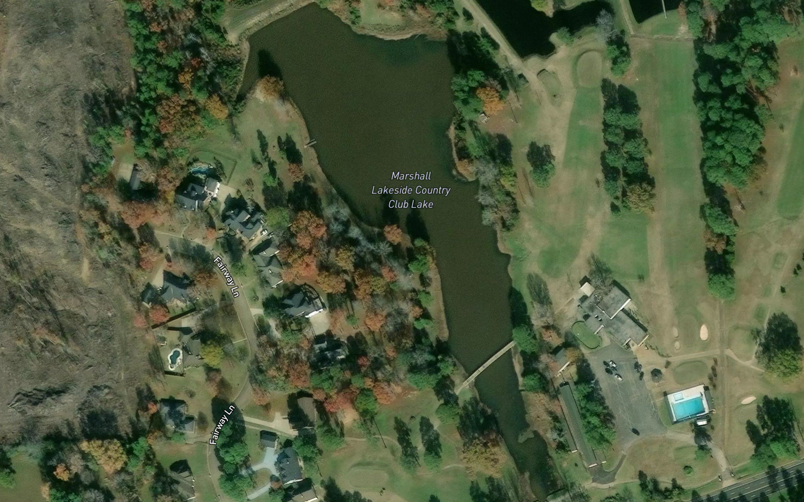 Marshall Lakeside Country Club Lake