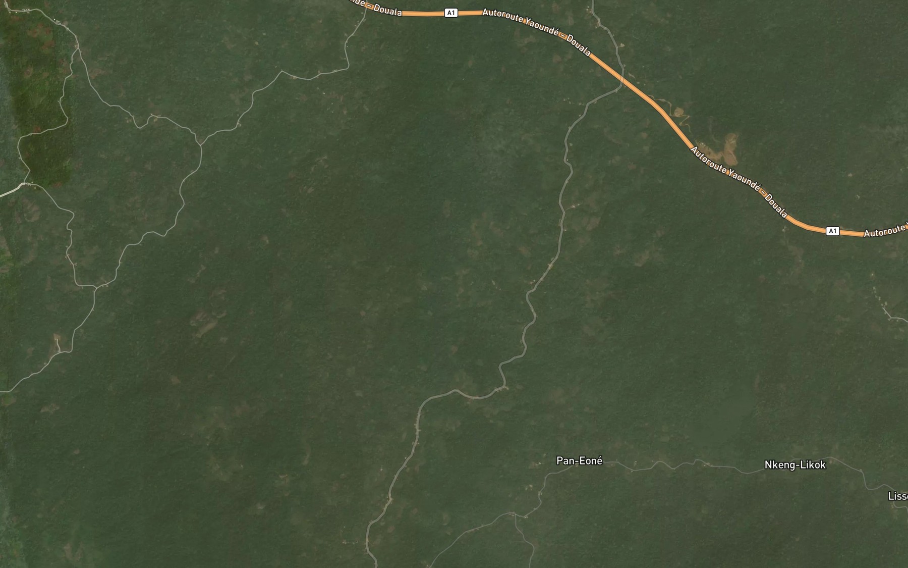 Satellite map of the Ouan