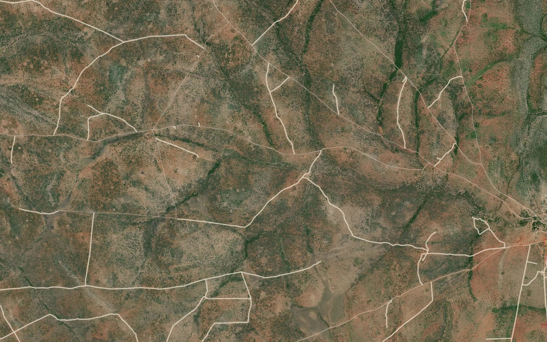 Satellite map of the Engeju Elerai