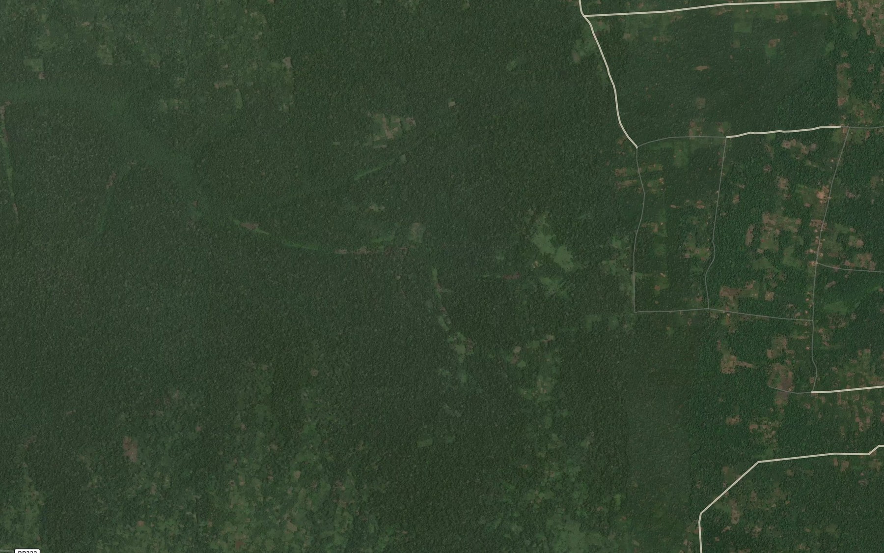 Satellite map of the Luandembo
