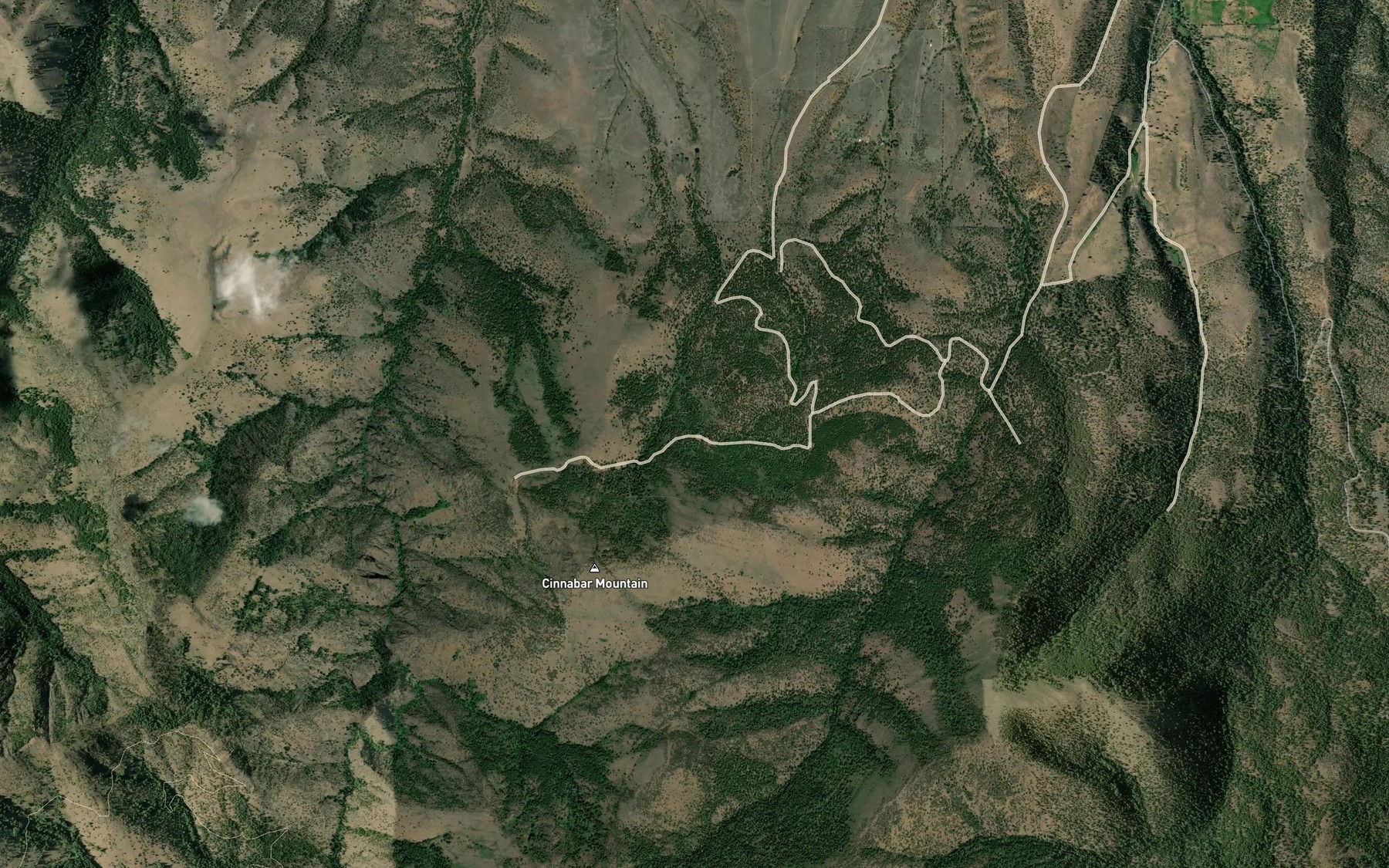 Satellite map of the Cold Spring