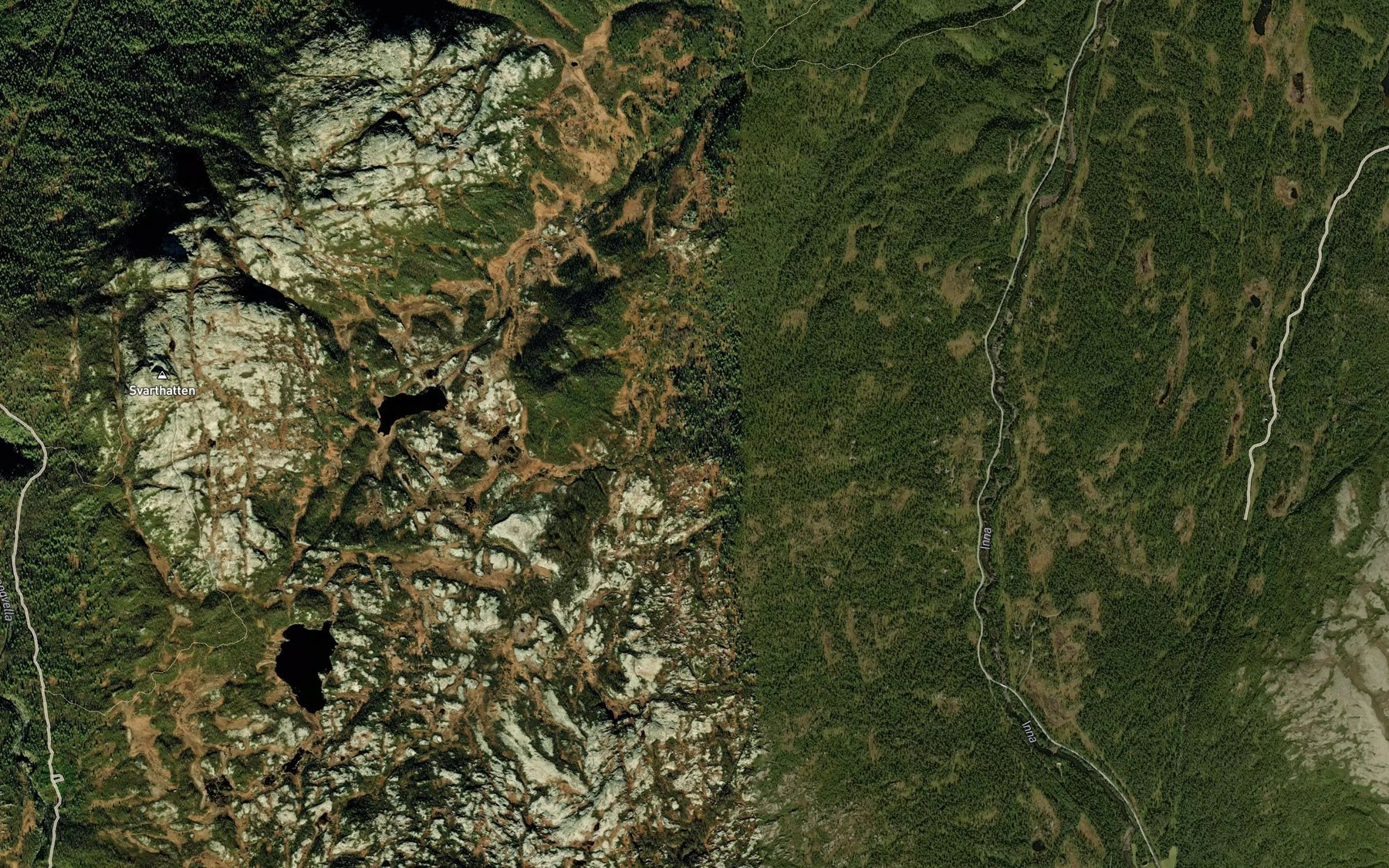 Satellite map of the Vonbekken