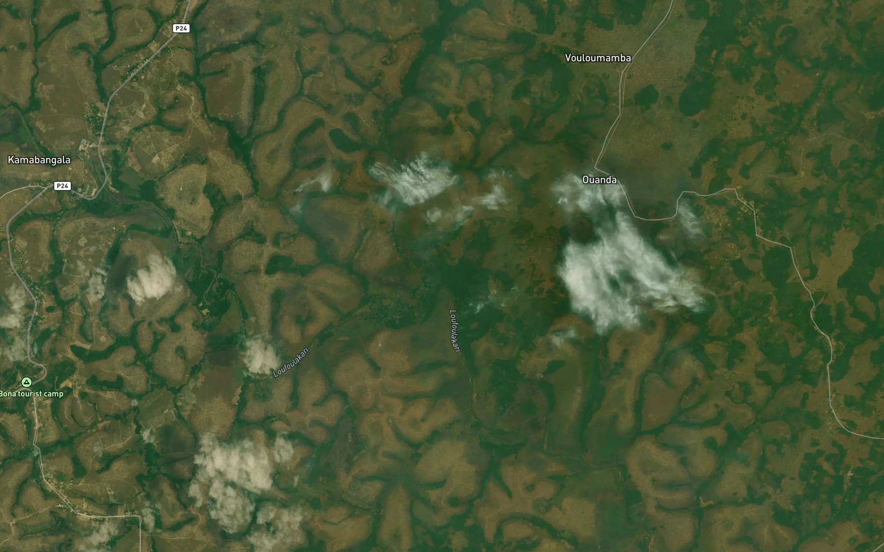 Satellite map of the Gabanzoko