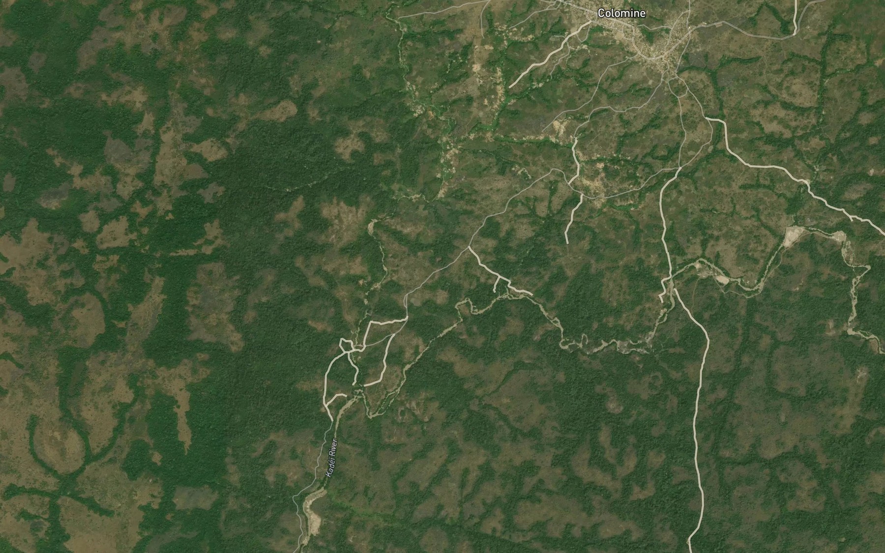 Satellite map of the Bonianga