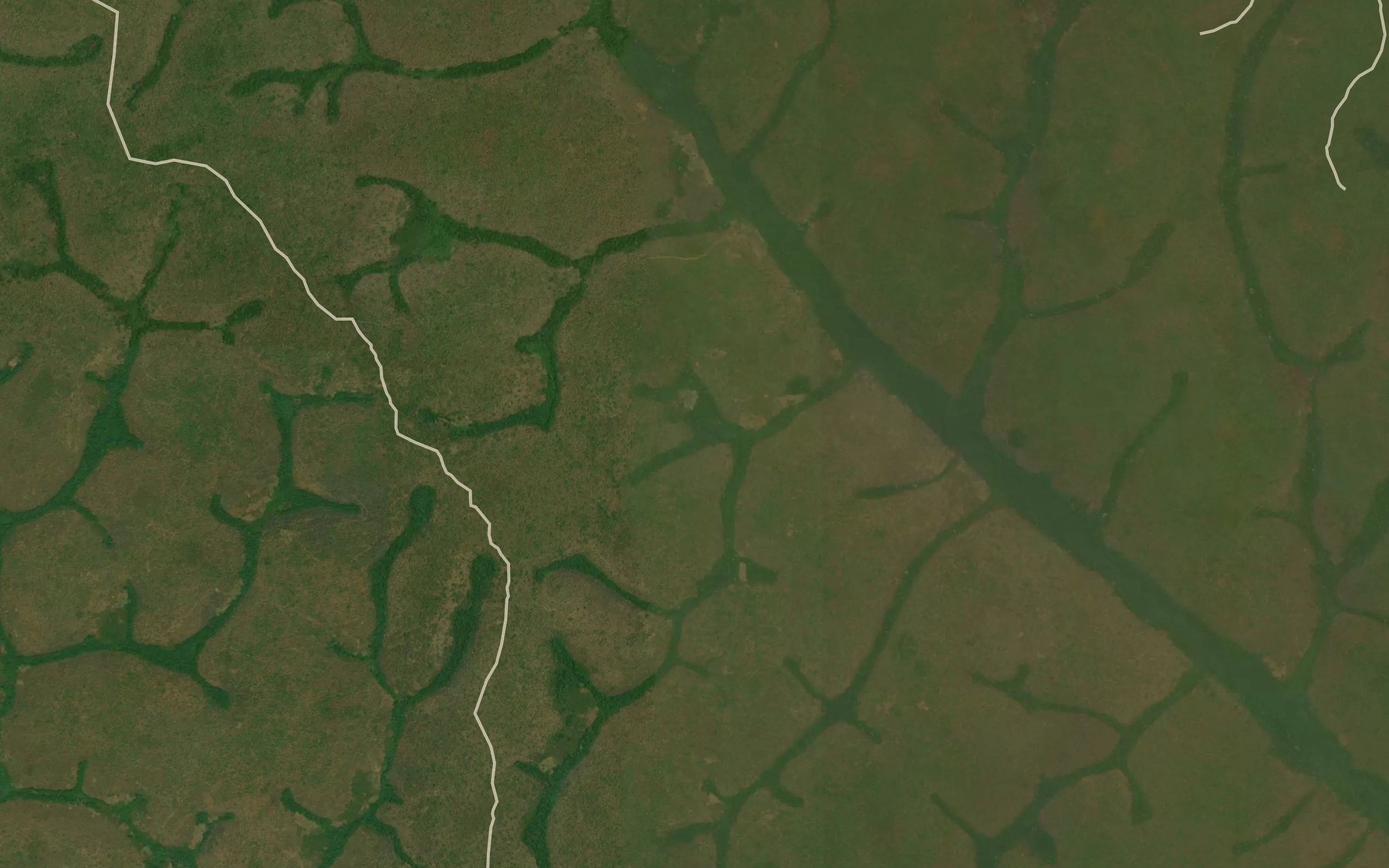 Satellite map of the Pasouboro