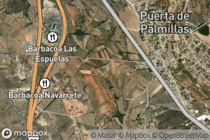 Satellite map of the La Ladrillera