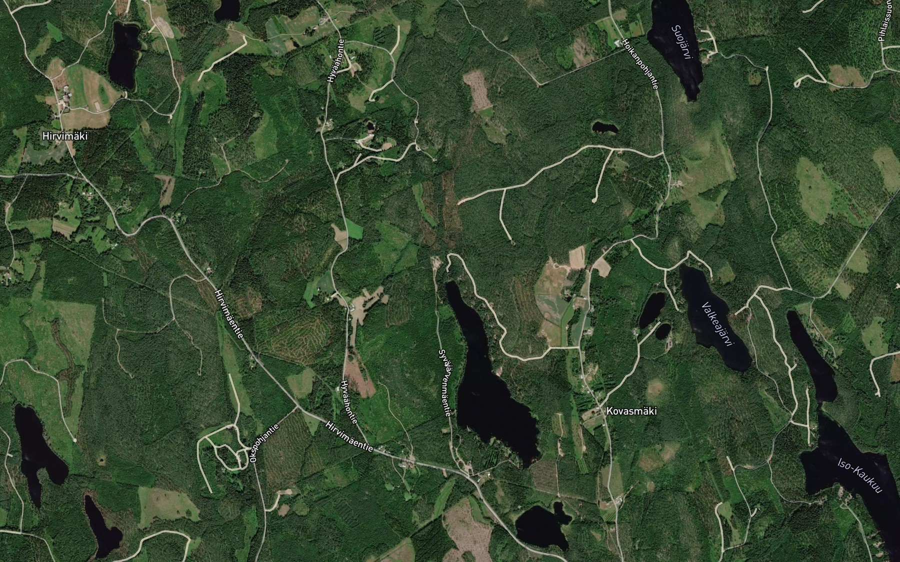 Satellite map of the Niemisoja