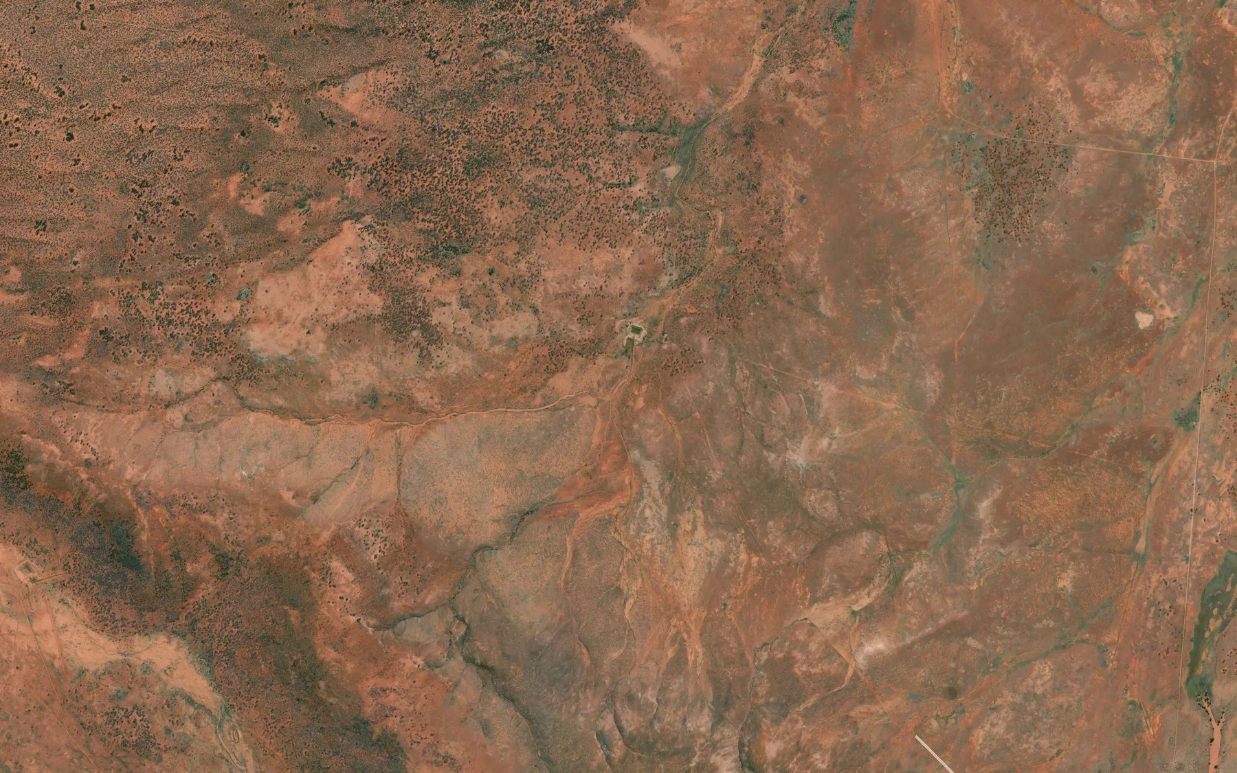 Satellite map of the Yudnapinna Banks