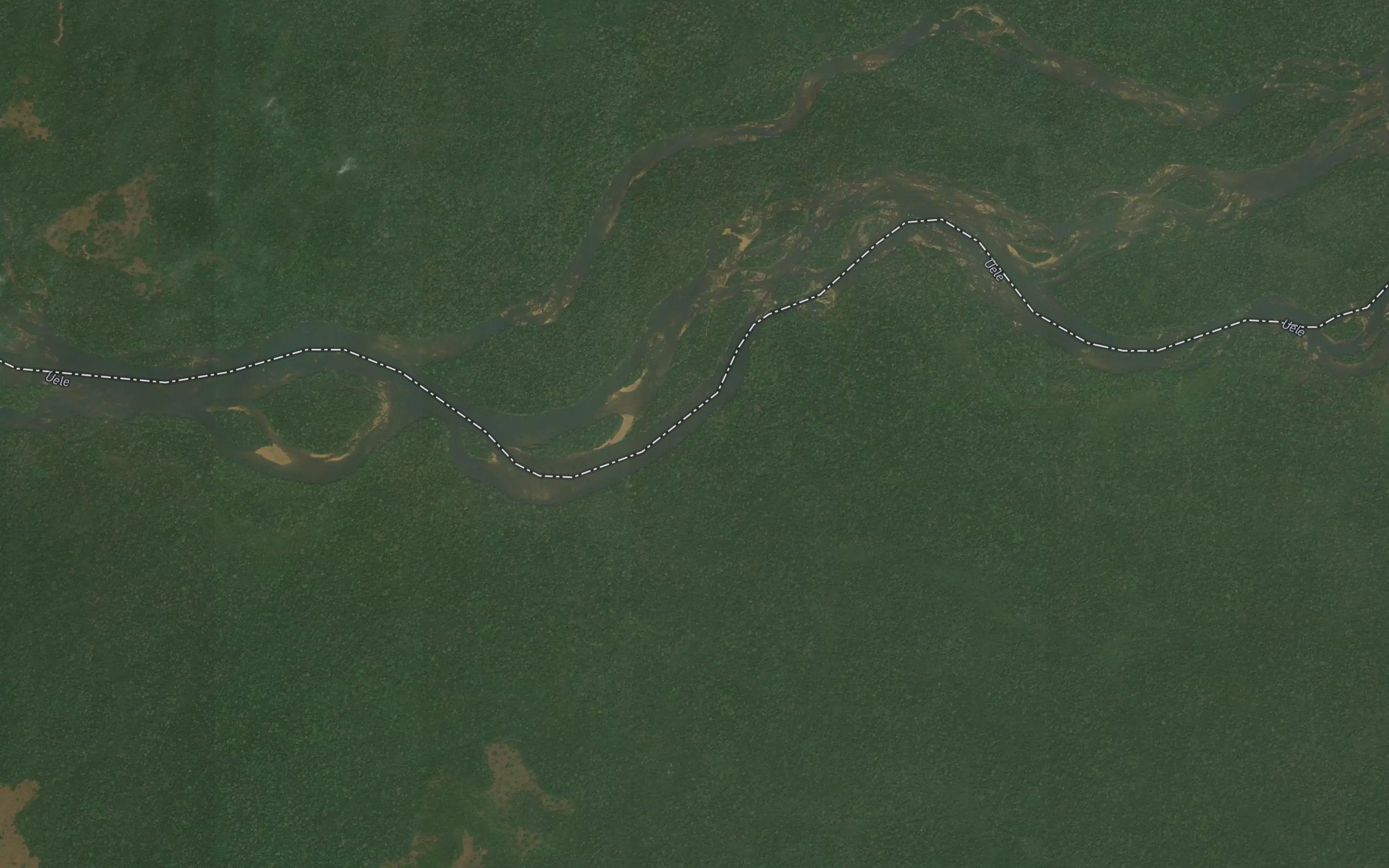Satellite map of the Diombo