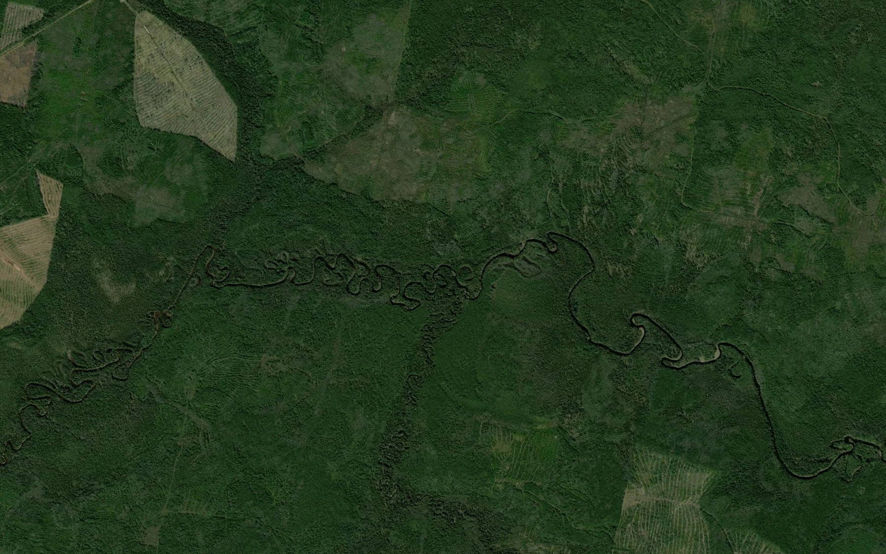 Satellite map of the Lep'yuvozh