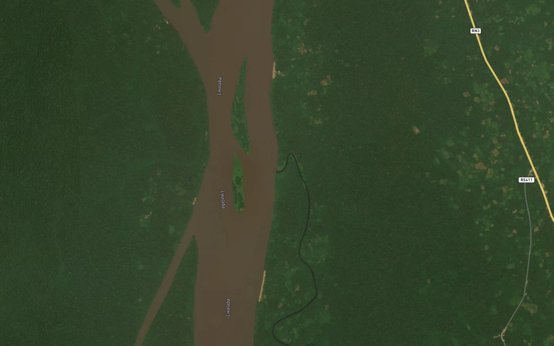 Satellite map of the Obiatuku
