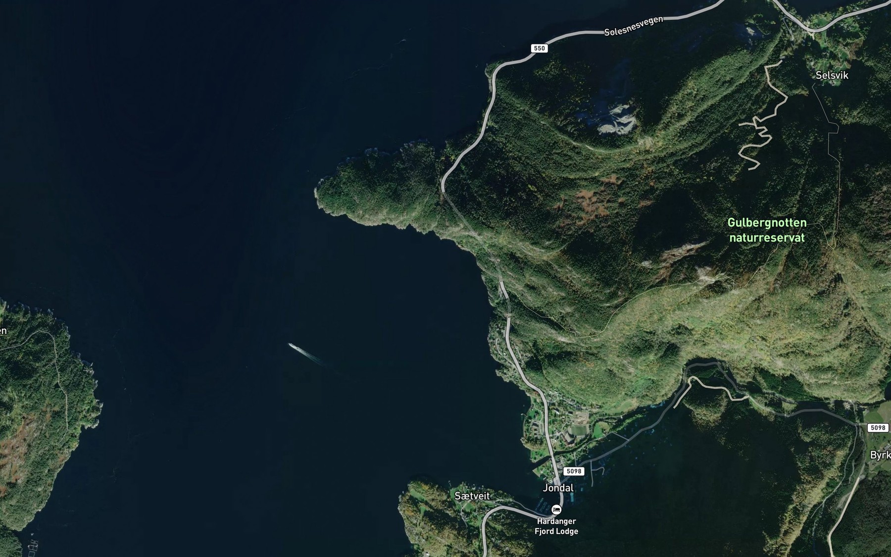 Satellite map of the Kapeviki