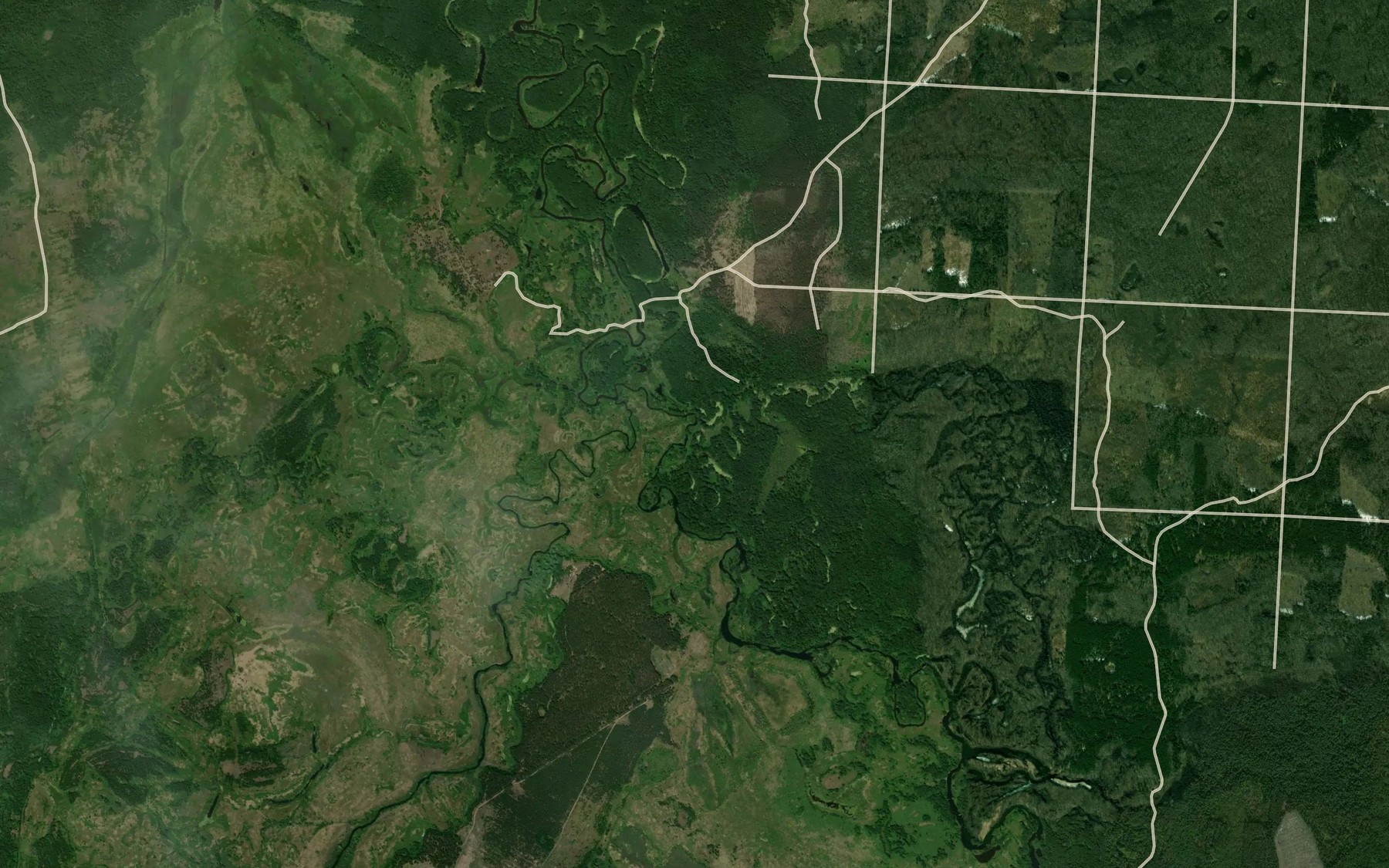 Satellite map of the Partsa