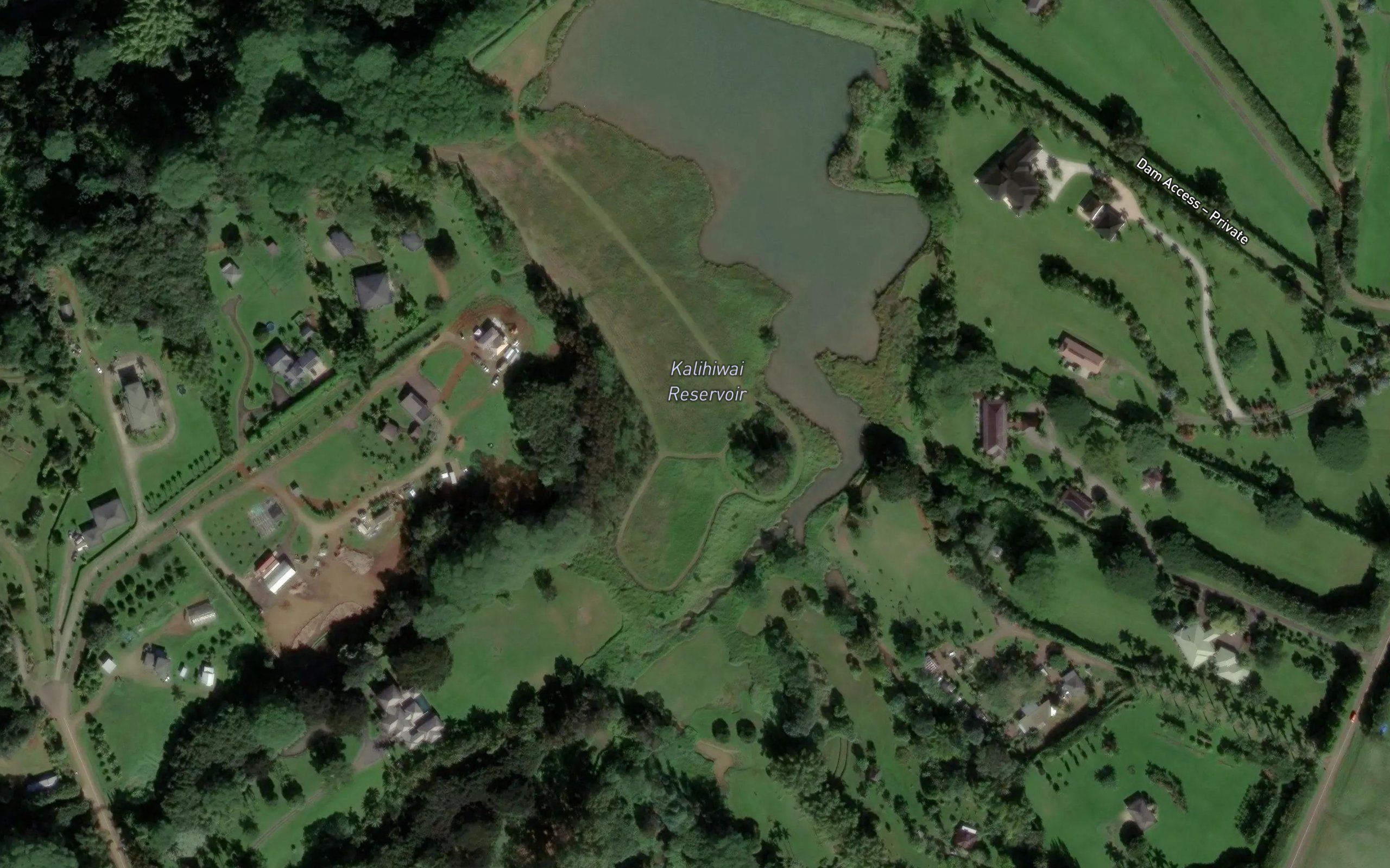 Kalihi Wai Reservoir