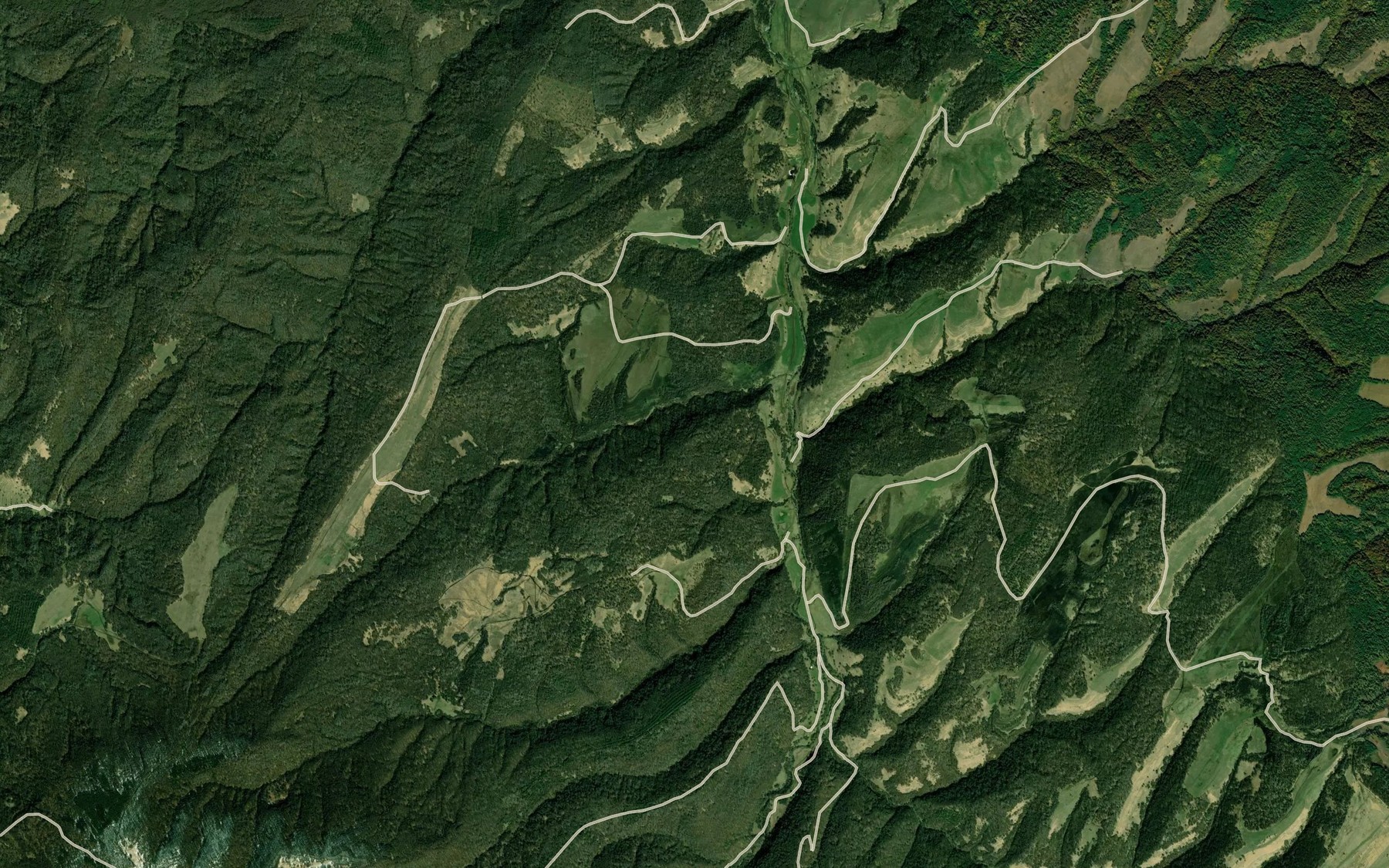 Satellite map of the Balka Korennaya
